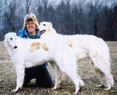 Breeders of the Top Conformation Borzoi 2005